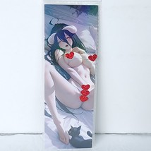Albedo Bed Black Neko Cat White Bikini Double Sided Bookmark New - $19.79