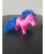 Vintage My Little Pony Hot Pink With Blue Hair 1982 - $14.85