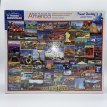 Best Places America White Mountain Jigsaw Puzzle 1000 PCS *NEW* Sealed - £11.36 GBP