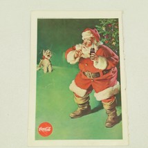 Coca Cola Classic Christmas Ad National Geographic Santa and Scottie Dog 1961 - $8.68