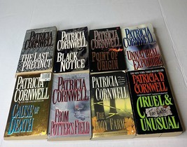 Lot of 8 Patricia Cornwell Paperback Books, The Last Precinct, Black Notice... - £15.12 GBP