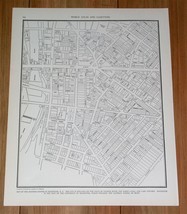 1937 Original Vintage City Map Of Rochester / New York - £13.39 GBP