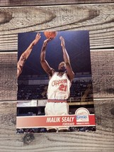 1994-95 Hoops Los Angeles Clippers Basketball Card #337 Malik Sealy - £1.18 GBP
