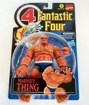 New Hasbro F0349 Fantastic Four Retro Marvel Legends Marvels&#39;s Thing 6&quot; Figure - £29.92 GBP