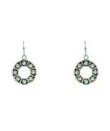 Montana Silversmiths Horseshoe Nail Wreath Earrings NEW - $27.42 CAD