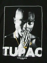 Tupac Shakur 1971-1996 Praying Face Graphic Medium(?) 1-SIDED Shirt Rap Legend - £9.34 GBP