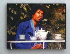 Rare Framed Last Ever Jimi Hendrix Photo. Jumbo 8.5 X 11 Giclée Print - £15.09 GBP