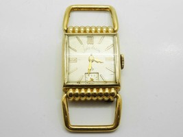 Vintage Lord Elgin 21 Jewel 14k Gold Filled 559 Driver Watch Working &amp; R... - £117.99 GBP