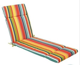 Chaise Cushion McRae Universal Multicolor Stripe Lounge Cushion m12 - $296.99