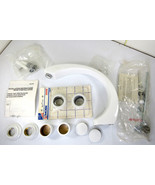 VINTAGE Moen T981 White Spa C-Spout Roman Bath Tub Faucet Kit w/ Hardware - $128.65