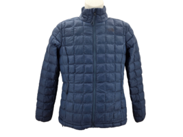 The North Face Thermoball Eco 2.0 Quilted Puffer Jacket  Blue Women small - $68.65