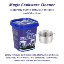 2x Cookware Cleaner Stainless Steel Kitchen Beauty Non Toxic Rust Grease... - $36.56