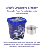 2x Cookware Cleaner Stainless Steel Kitchen Beauty Non Toxic Rust Grease... - £29.31 GBP