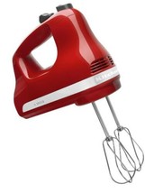 KitchenAid Ultra Power 5-Speed Hand Mixer Empire Red Color (way,a) M8 - $197.99