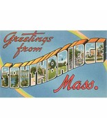 Postcard MA-894 Greetings from Southbridge Massachusetts - Set of 5 - $16.36 CAD