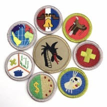 BSA Patch Lot Of 8 Round Unused Patches Boy Scouts Of America - £10.34 GBP