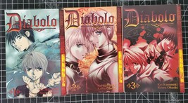 Diabolo 1 2 and 3 Kei Kusonoki and Kaoru Ohashi (Complete manga lot)  - £11.98 GBP