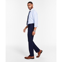 Tayion Collection Men&#39;s Classic-Fit Solid Suit Pants Dark Blue 40x30 B4H... - $39.95