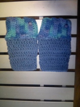 Handcrafted Crocheted Fingerless Gloves - £27.49 GBP