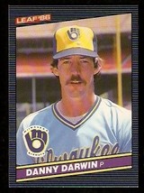 Milwaukee Brewers Danny Darwin 1986 Leaf Donruss Baseball Card # 75 - £0.39 GBP