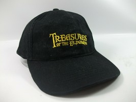 Treasures of the El Dorado Hat Broken Bill Black Strapback Baseball Cap - $5.90