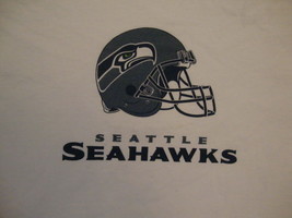 NFL Seattle Seahawks National Football League Fan White T Shirt M - $15.10