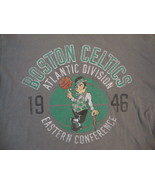 NBA Boston Celtics National Basketball Association Fan Gray Soft Irish T... - £11.67 GBP