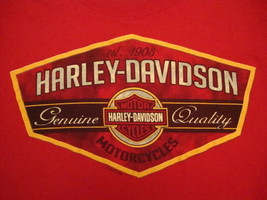 Harley-Davidson Motorcycles Junction City Cycle Sales Kansas K-Rock T Shirt S - £12.44 GBP