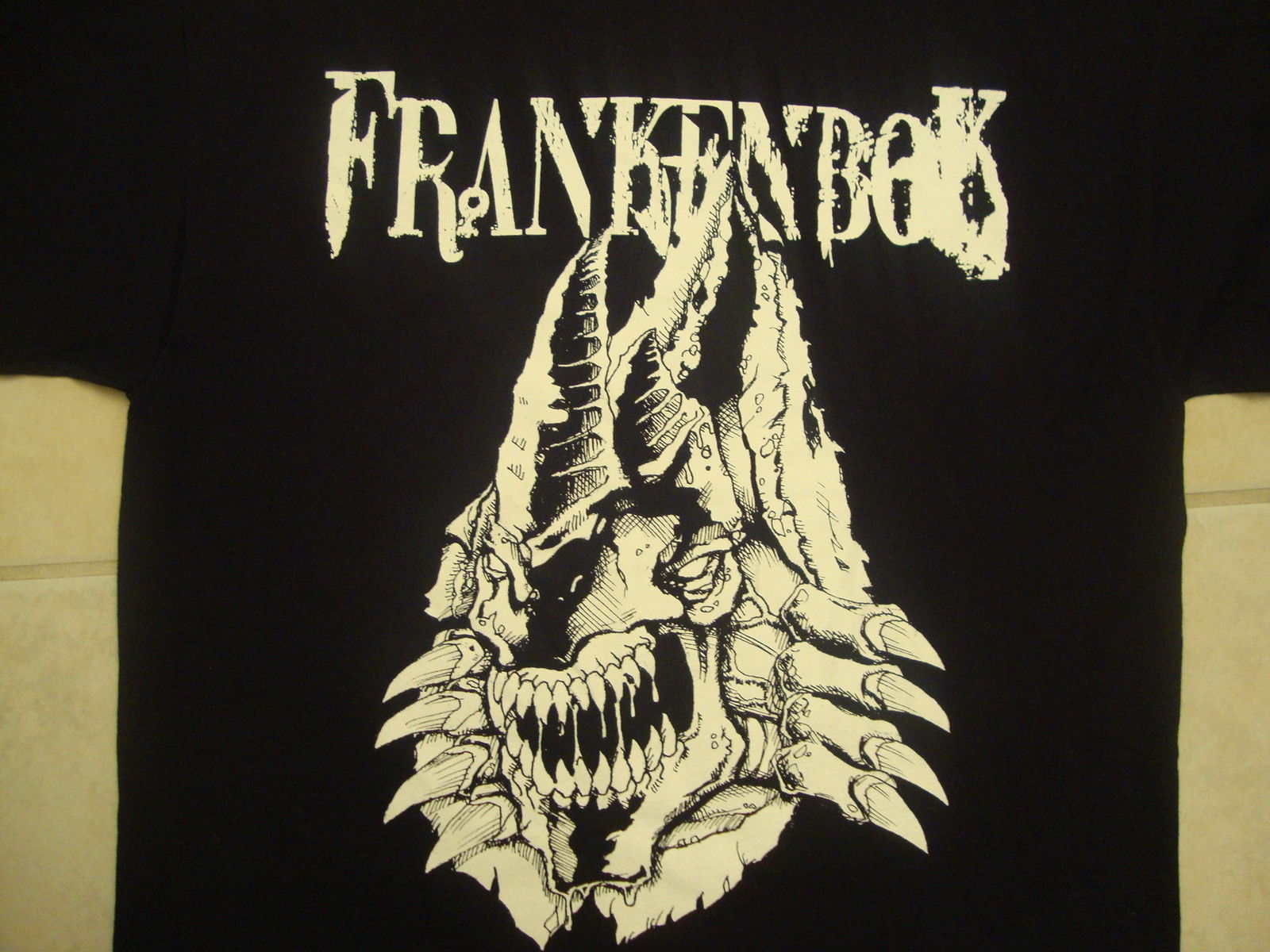 Frankenbok Australian Heavy Thrash Metal Rare Concert Tour T Shirt L - $27.71