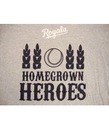 MLB Kansas City KC Royals Baseball Home Grown Heroes Kia  T Shirt XL - £11.67 GBP