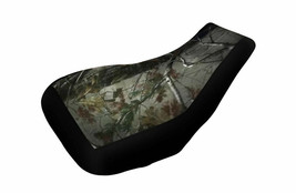 Fits Honda Rancher 420 Seat Cover Camo Top Black Sides ATV Seat Cover TG... - £25.88 GBP