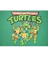 TMNT Teenage Mutant Ninja Turtles Cartoon TV Show Movie Green T Shirt M / L - £11.28 GBP