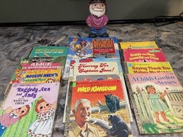 Vintage Lot Of Miscellaneous Childrens Story Books And Coloring Book - £11.60 GBP