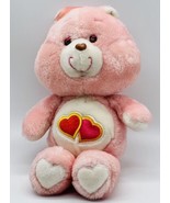 Kenner Care Bear Love A Lot Bear 1983 Plush 10 inch Pink Hearts Stuffed ... - $14.95