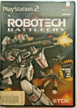 Robotech: Battlecry (Sony PlayStation 2, 2002): COMPLETE: PS2 3rd Person Shooter - £7.13 GBP