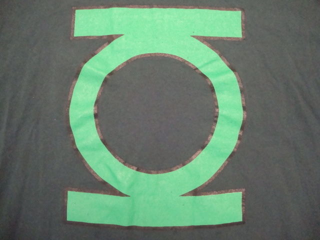 Primary image for DC Comics Green Lantern Superhero Comic Book Hunter Green T Shirt 2XL