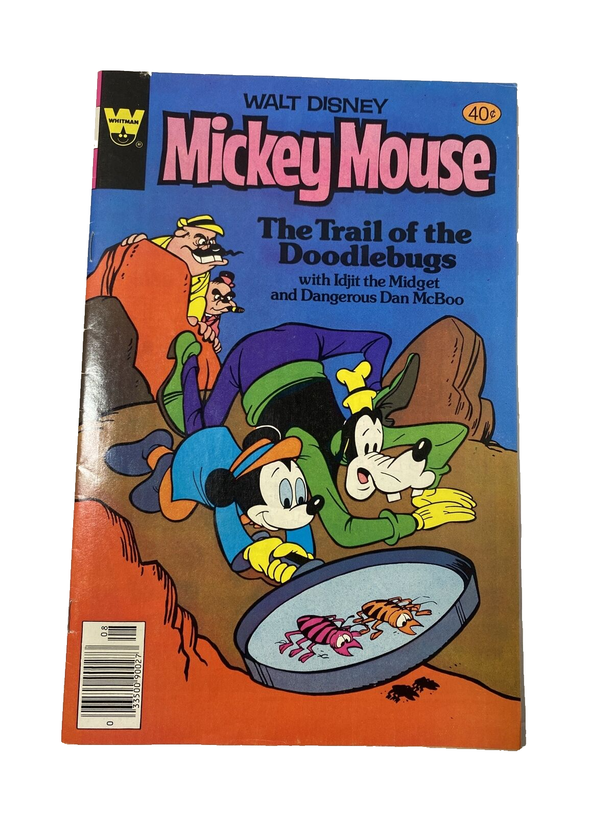 Primary image for Vintage Whitman Walt Disney Mickey Mouse Comic  #198 - August 1979