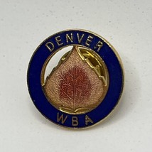 Denver WBA Colorado City State Souvenir Enamel Lapel Hat Pin Pinback - £4.70 GBP
