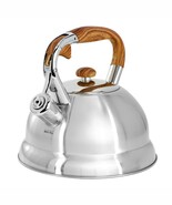 Mr. Coffee Woodmont 2 Quart Stainless Steel Stovetop Whistling Tea Kettl... - $1,073.11 MXN
