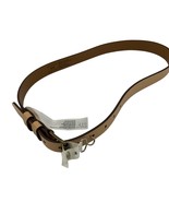 American Eagle Womens Brown Leather Belt Size Medium New with tags - $19.80