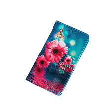 Anymob iPhone Pink Sunflower Flip Leather Phone Cases Animal Painted Wallet - £21.50 GBP