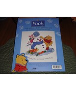 Leisure Arts Mr. Snowman Pooh And Piglet Cross Stitch Kit - €13,79 EUR