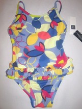 NWT Baby Gap Girls Floral Swimsuit Bathing Suit 2T - £11.16 GBP