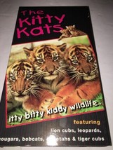 The Kitty Kats Itty Bitty Kiddy Wildlife(1997, VHS)-TESTED-VERY Rare Collectible - £71.26 GBP