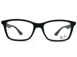Ray-Ban Eyeglasses Frames RB7047 5196 Matte Black Square Full Rim 54-17-140 - £54.26 GBP
