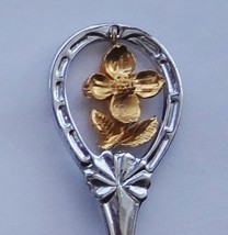 Collector Souvenir Spoon Canada BC Victoria Dogwood Flower Charm - £3.99 GBP