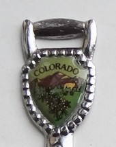 Collector Souvenir Spoon USA Colorado Mountain Pasture Sheep - £2.38 GBP