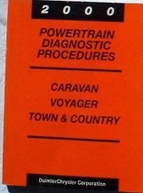 2000 CHRYSLER Town &amp; Country Powertrain Diagnostic Service Shop Repair Manual - £8.24 GBP