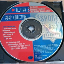 1994 Accolade All Star Sports Collection Pc CD-ROM - £14.93 GBP