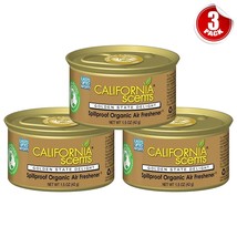 3X California Scents Golden State Delight Car Air Freshener Spill Proof ... - £13.69 GBP